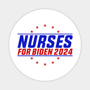 Nurses For Biden 2024 Magnet